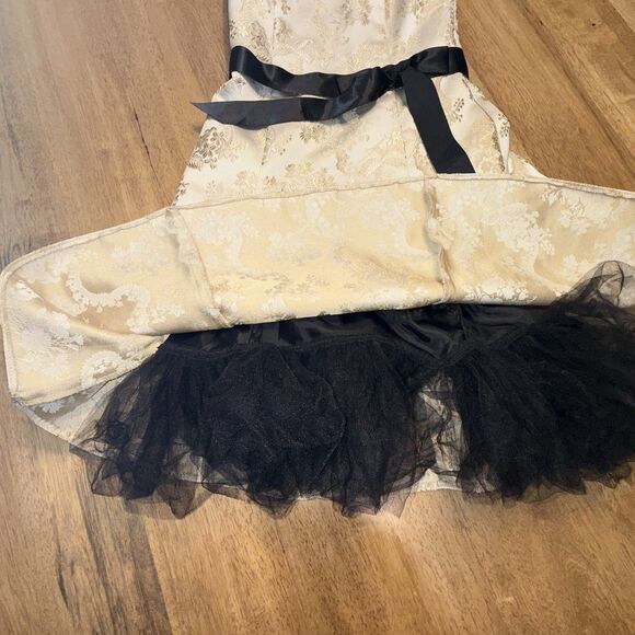 Gunne Sax Jessica McClintock Party Dress Strapless Bow Size 1/2 90s Y2K - Picture 5 of 12